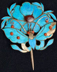 Antique Qing Dynasty 2 1/2" Tian-Tsui Hair Pin