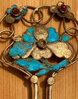 Antique Qing Dynasty 5 1/8" Tian-Tsui Hair Pin - 200621-T