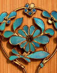 Antique Qing Dynasty 5" Tian-Tsui Hair Pin - 200621-I
