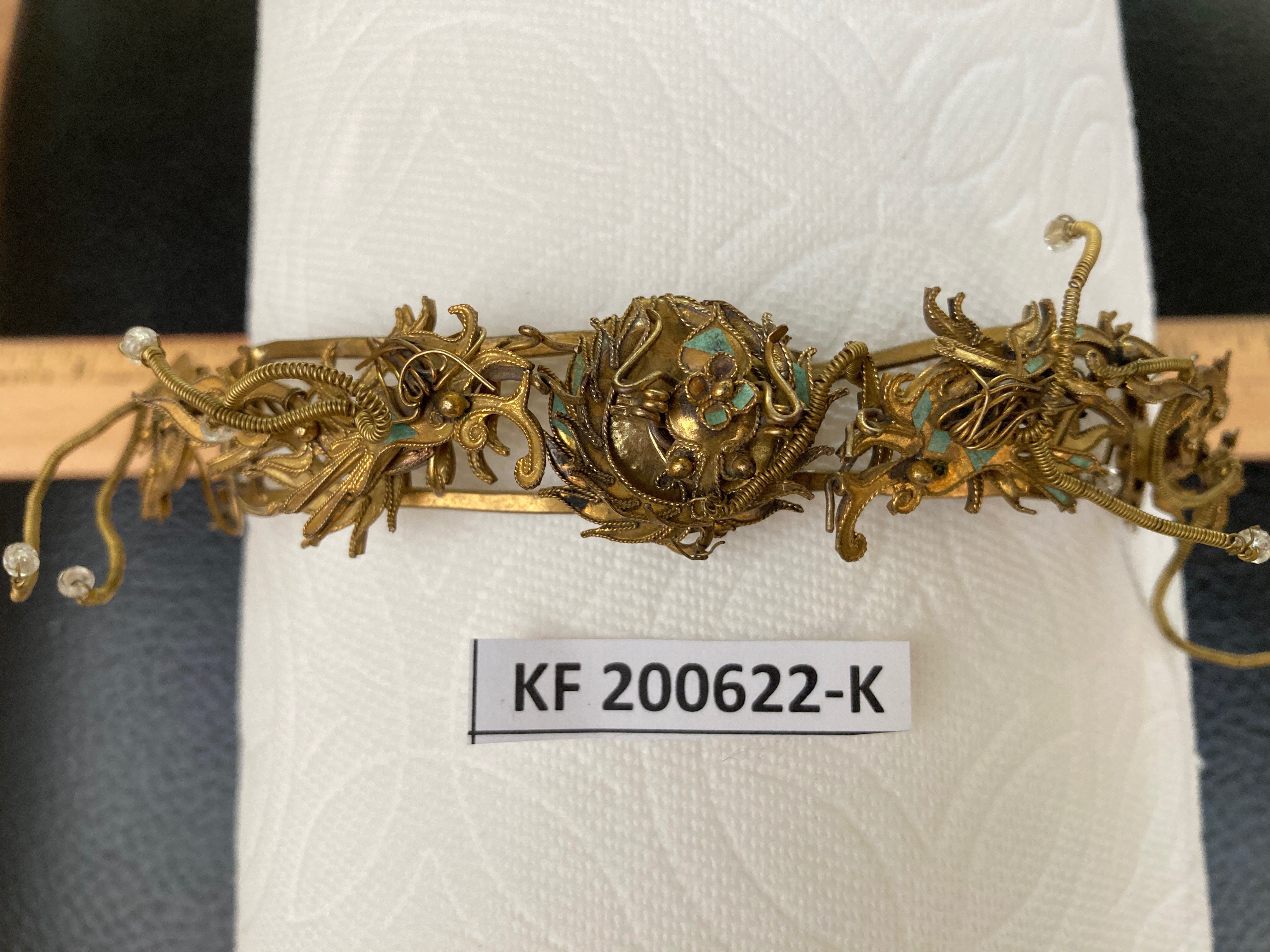 Antique Qing Dynasty Tian-Tsui Tiara 200622-K : Museum of Jewelry