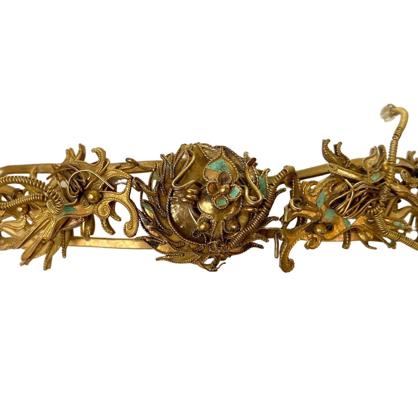 Antique Qing Dynasty Tian-Tsui Tiara 200622-K : Museum of