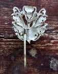 Antique Tian-Tsui (點翠) Hair Pin - Butterfly/Moth - 1038