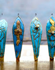 Antique Tian-Tsui (點翠) Hair Pin - Extra Small