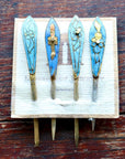 Antique Tian-Tsui (點翠) Hair Pin - Extra Small
