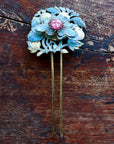 Antique Tian-Tsui (點翠) Hair Pin - Large