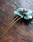 Antique Tian-Tsui (點翠) Hair Pin - Large