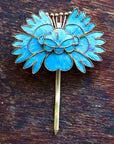 Antique Tian-Tsui (點翠) Hair Pin - Medium