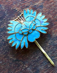 Antique Tian-Tsui (點翠) Hair Pin - Medium