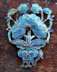 Antique Tian-Tsui (點翠) Hair Pin - Medium