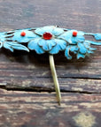 Antique Tian-Tsui (點翠) Hair Pin - Medium
