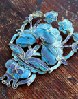 Antique Tian-Tsui (點翠) Hair Pin - Medium