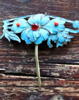 Antique Tian-Tsui (點翠) Hair Pin - Medium