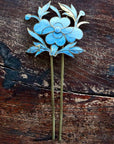 Antique Tian-Tsui (點翠) Hair Pin - Medium