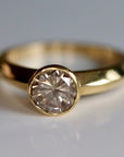 Archduke Maximillian 14k Gold and Diamond Ring