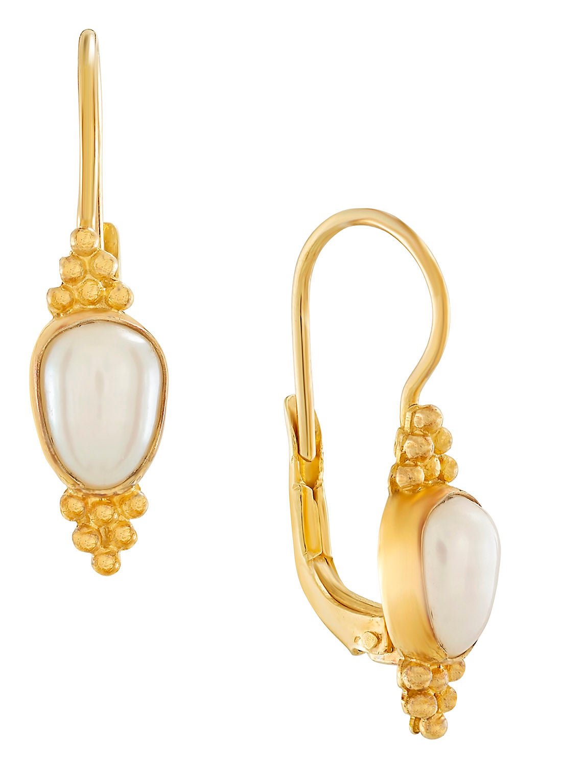 Athena Pearl Drop Earrings