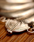 Asante-Sunburst Silver Necklace