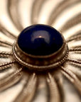 Asante-Sunburst Silver Necklace