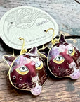 Astley's Ampitheatre Pink Panther Earrings