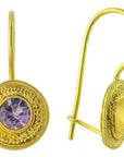 Athena Amethyst Earrings