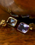 Atlantic Amethyst Earrings