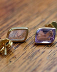 Atlantic Amethyst Earrings