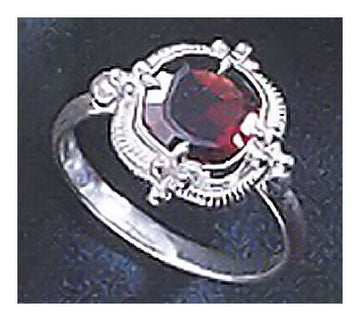 Augusta Garnet Ring