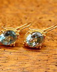 Aurelian Blue Topaz Earrings