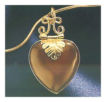 Autumn Hearts Carnelian Necklace