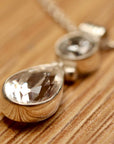 Avonlea Cubic Zirconia and Silver Necklace