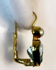 Becky Sharp Amethyst and Pearl Earrings