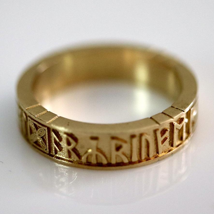 Bramham Moor Ring - Brass : Museum of Jewelry