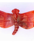 Carnelian Dragonfly Pin