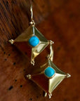 Cestius Turquoise Earrings