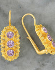 Clara Reve Amethyst Earrings