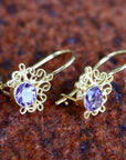 Contessa Amethyst Earrings