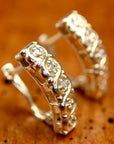 Crystal Palace 14k Gold and Diamond Earrings