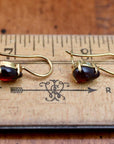 Drops of Garnet Earrings