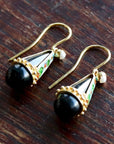 Drops of Heaven Onyx Earrings