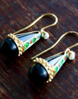 Drops of Heaven Onyx Earrings