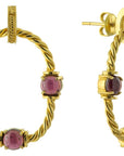 Drury Lane Garnet Earrings