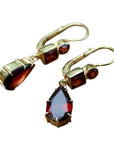 Duchess Of Kent Garnet Earrings