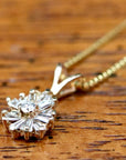 Evening Magic 14k Gold and Diamond Necklace