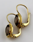 Georgian Drop Iolite Earrings