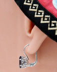 Geraldine Smoky Topaz Earrings
