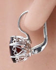 Geraldine Smoky Topaz Earrings
