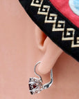 Geraldine Smoky Topaz Earrings