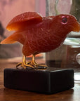 Hand-Carved Agate Eagle