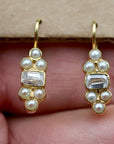 Highbury 14k Gold, Cubic Zirconia and Pearl Earrings