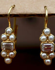 Highbury 14k Gold, Cubic Zirconia and Pearl Earrings