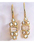 Highbury 14k Gold, Cubic Zirconia and Pearl Earrings